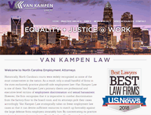 Tablet Screenshot of ncemploymentattorneys.com